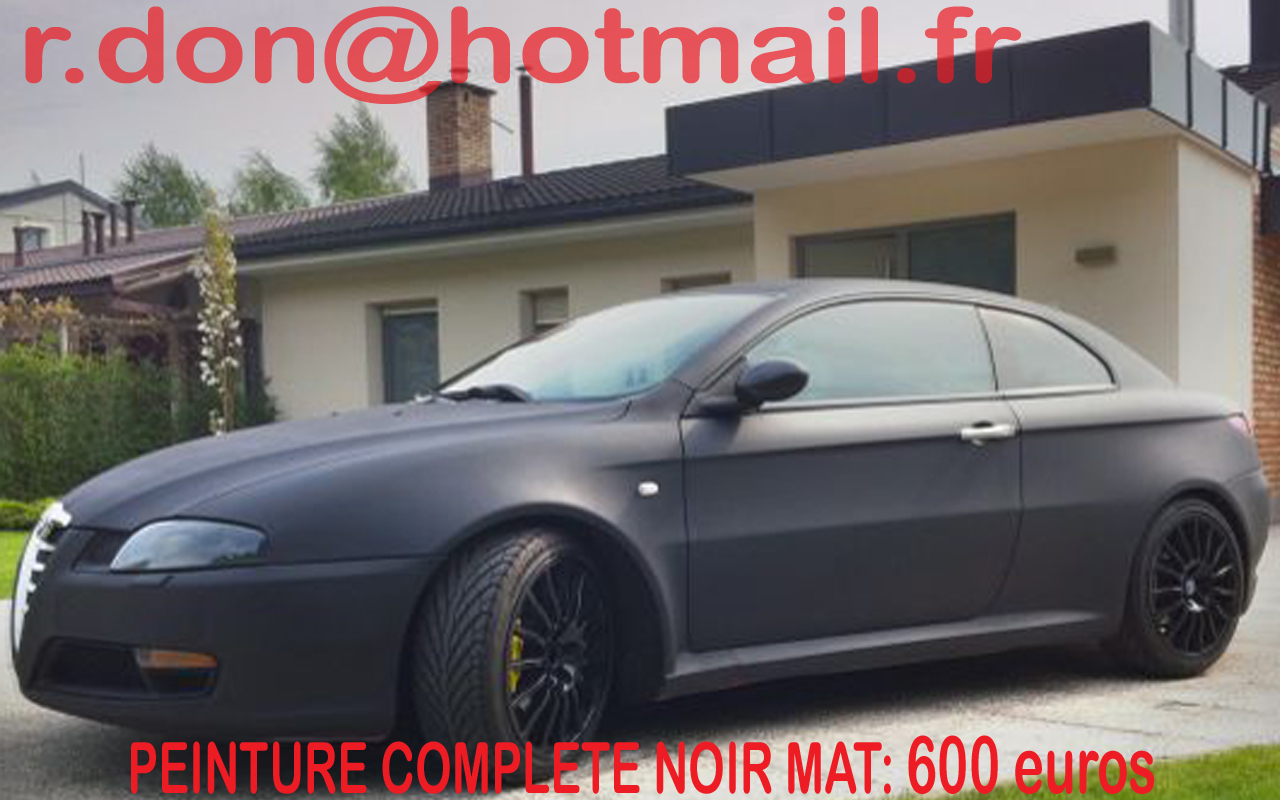 Alfa Romeo GT noir mat, Alfa Romeo GT noir mat