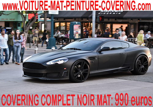 aston-martin-DB9-noir-mat-noir mate, noire mate, peinture noir mate