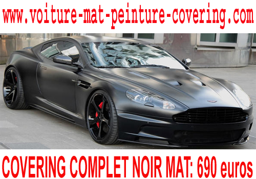 voiture noir mate, voiture noire mate, covering mat, covering mate