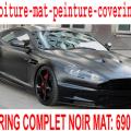 voiture noir mate, voiture noire mate, covering mat, covering mate