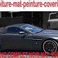 voiture noire mate, covering mat, covering mate, film mat