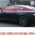Rapide noir mat, Aston Martin Rapide noir mat