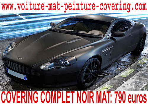 couleur noire mat, couleur mate voiture prix, voiture couleur mate