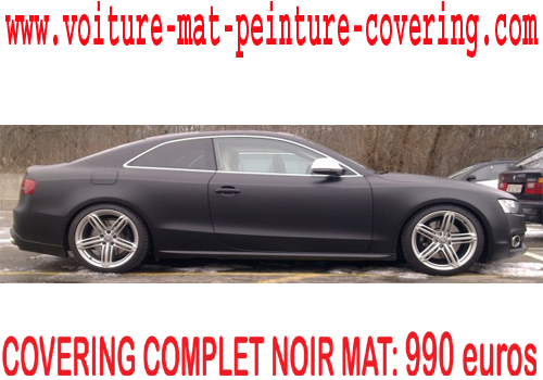 voiture mate, peinture mate voiture, peinture autocollant