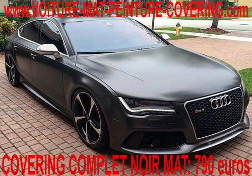 voiture noire mat, voiture peinture mat, voiture mat peinture covering