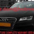 Audi A7 noir mat, Audi A7 noir mat, Audi A7 mat