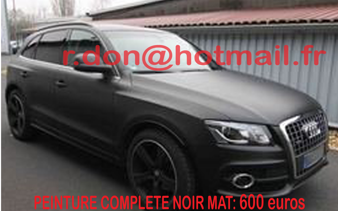 Audi Q5 noir mat, Audi Q5 noir mat, Audi mat