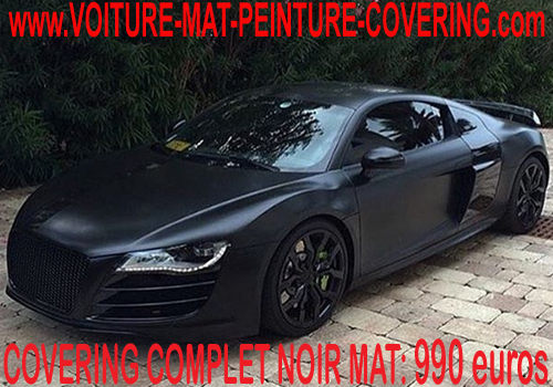 Redonnez une seconde jeunesse à votre auto: covering noir mat