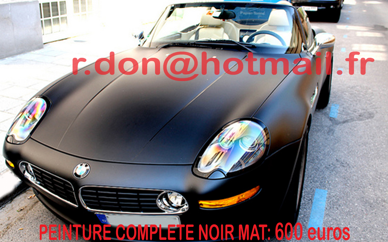 BMW Z8 noir mat, BMW Z8 noir mat, BMW mat