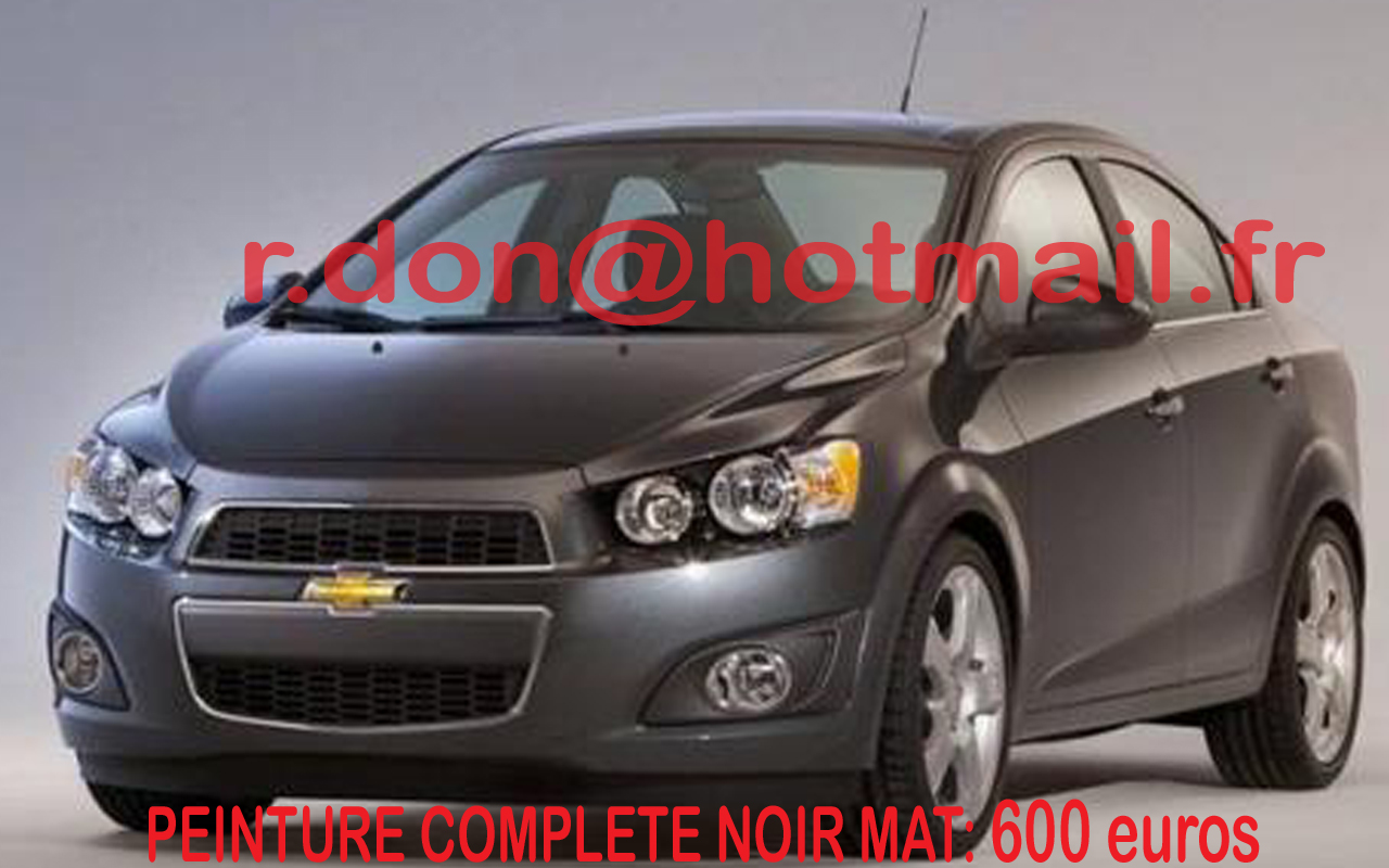 Chevrolet noir mat, Chevrolet noir mat, Chevrolet mat