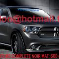 Dodge Durango noir mat, Dodge Durango  noir mat