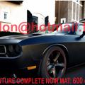 Dodge Challenger noir mat, Dodge Challenger noir mat, Dodge mat