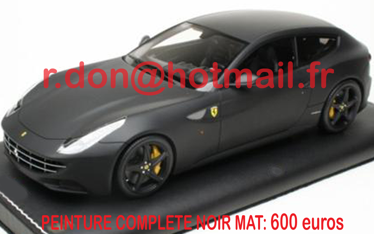 Ferrari FF noir mat, Ferrari FF noir mat, Ferrari noir mat