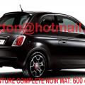 Fiat 500 noir mat, Fiat 500 noir mat, Fiat noir mat