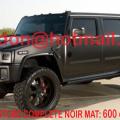 Hummer H2 noir mat, Hummer H2 noir mat, Hummer mat