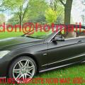 Mercedes Classe E noir mat, Mercedes Classe E noir mat