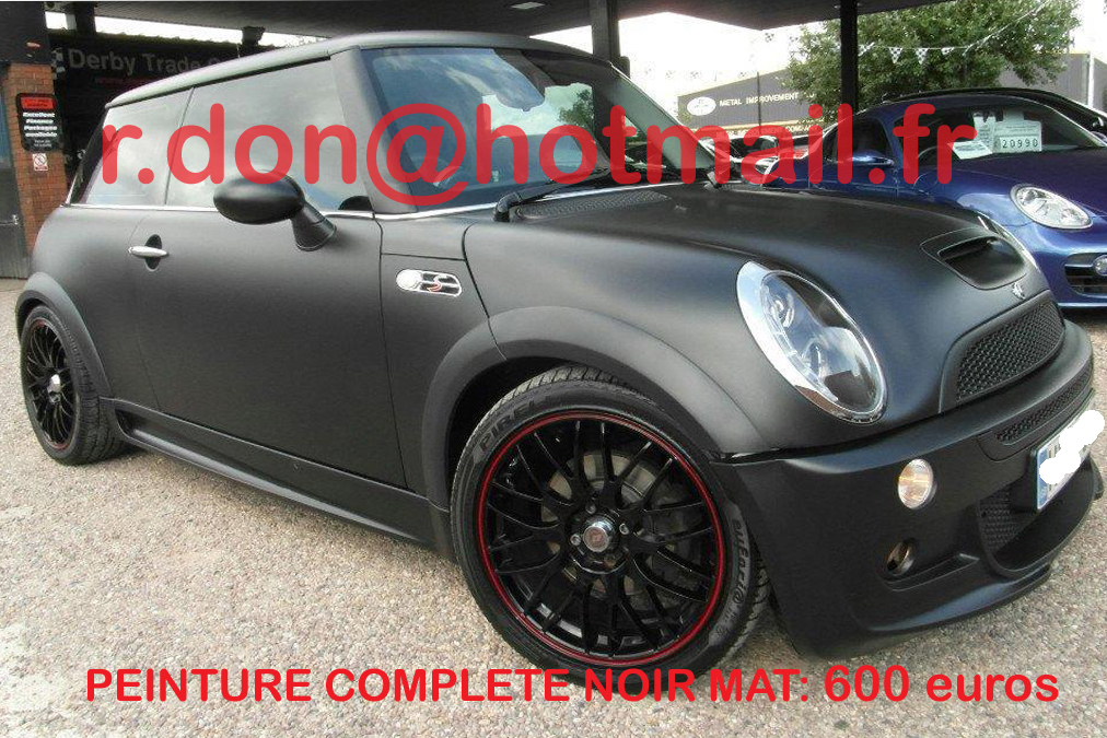 Mini Cooper, Mini Cooper: Covering Noir Mat