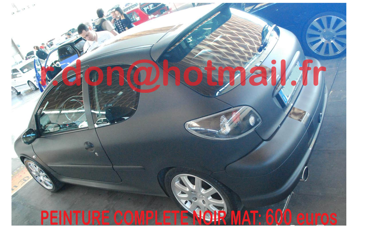 PEUGEOT-206-repeindre-jantes-noir-mat-repeindre-en-noir-mat