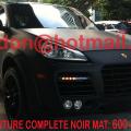 Porsche Cayenne covering noir mat, Porsche Cayenne covering noir mat