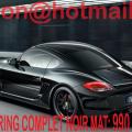 Porsche Cayman, Porsche Cayman, covering Porsche Cayman noir mat