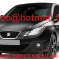 SEAT IBIZA, seat ibiza, covering peinture noir mat, customisation