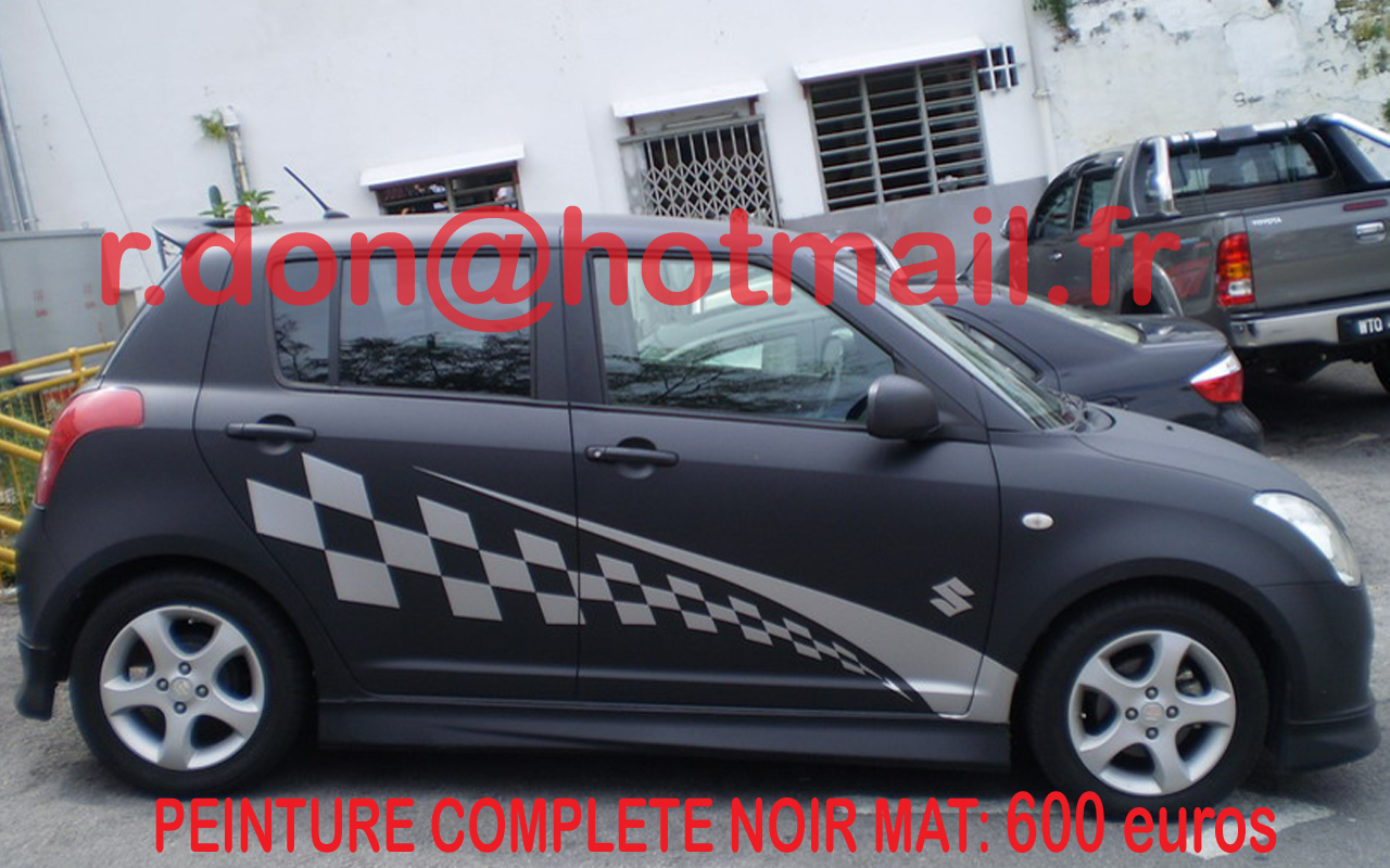 SUZUKI-SWIFT NOIR MAT