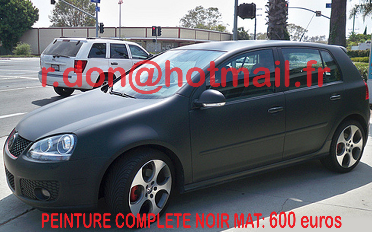 VOLKSWAGEN-GOLF-4 covering noir mat