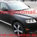 VOLKSWAGEN TOUAREG covering noir mat