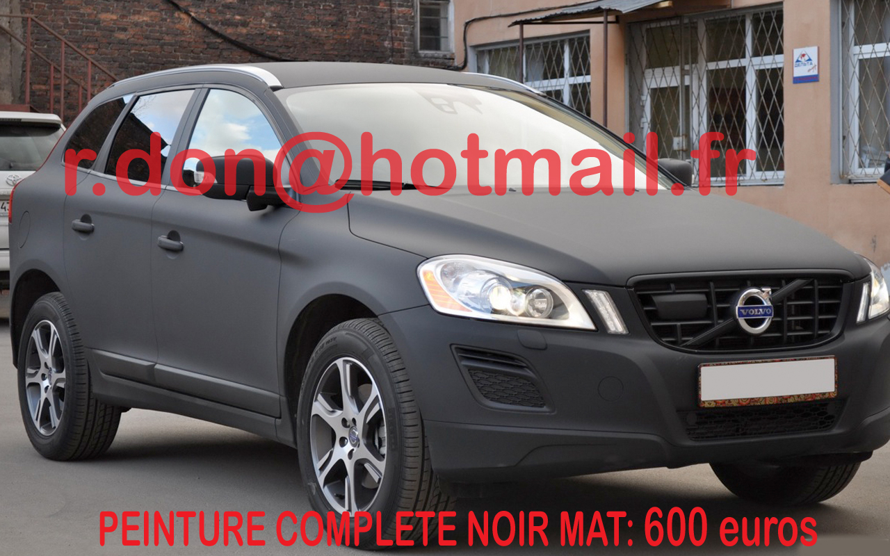 VOLVO-XC-90 noir mat